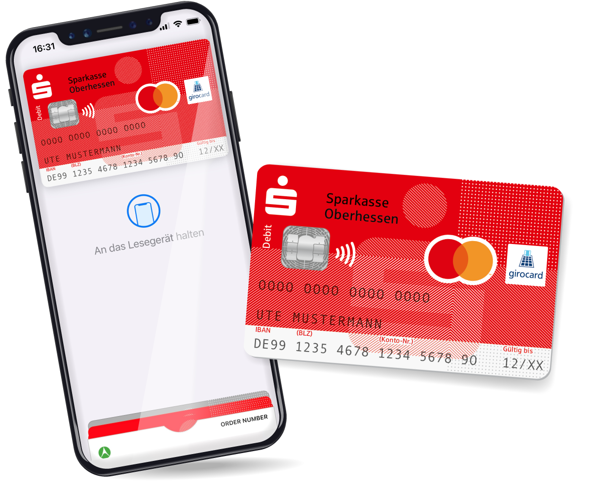 Girocard Mit Debit Mastercard I Sparkasse Oberhessen